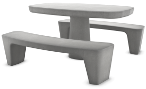 Elliptical Picnic Table