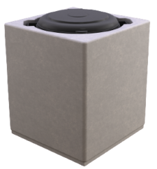 Masada Dustbin with Plastic Line Masada Dustbin with Plastic Line