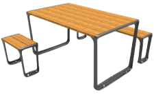 Asif Picnik Table accessible