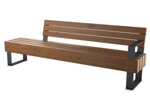 Dolev Bench with Backrest