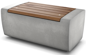 Zohar Wooden Bench