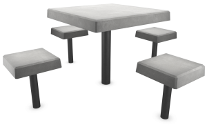 One Leg Picnic Table