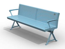 Na’aman Bench with Armrest