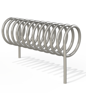 Spirala Bicycle Rack