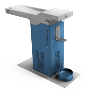 ברזיית שיאון עם שוקת לכלבים