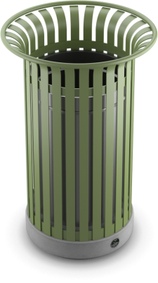 Metal Bar Dustbin