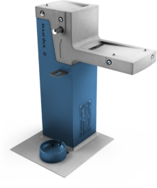 ברזיית קירור שניר עם שוקת לכלבים