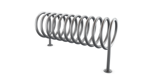 Spirala Stainless Steel Bicycle Rack