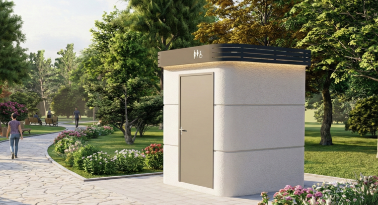 מבנה שירותים כרמל